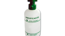 20 - Umidificador para Oxigênio e Ar